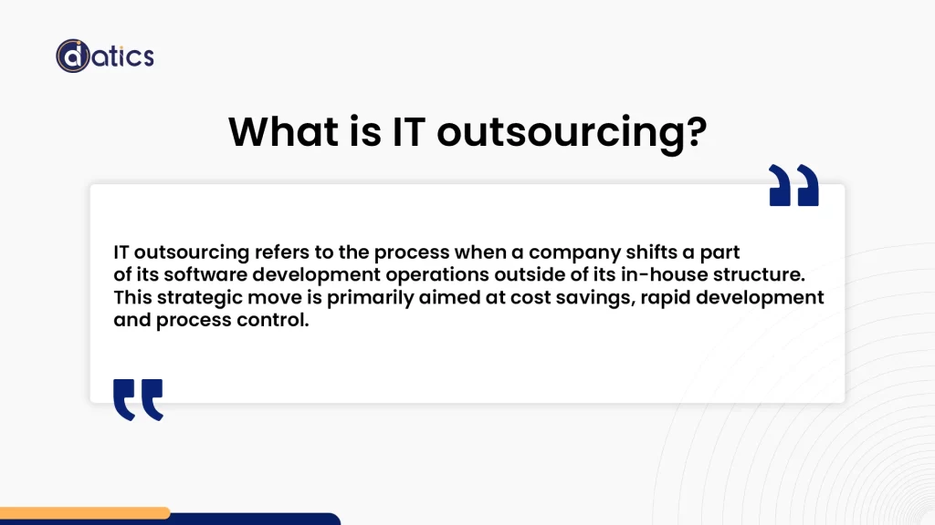 IT Outsourcing models